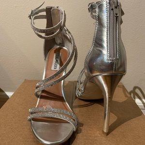 Steve Madden diamond strappy heels